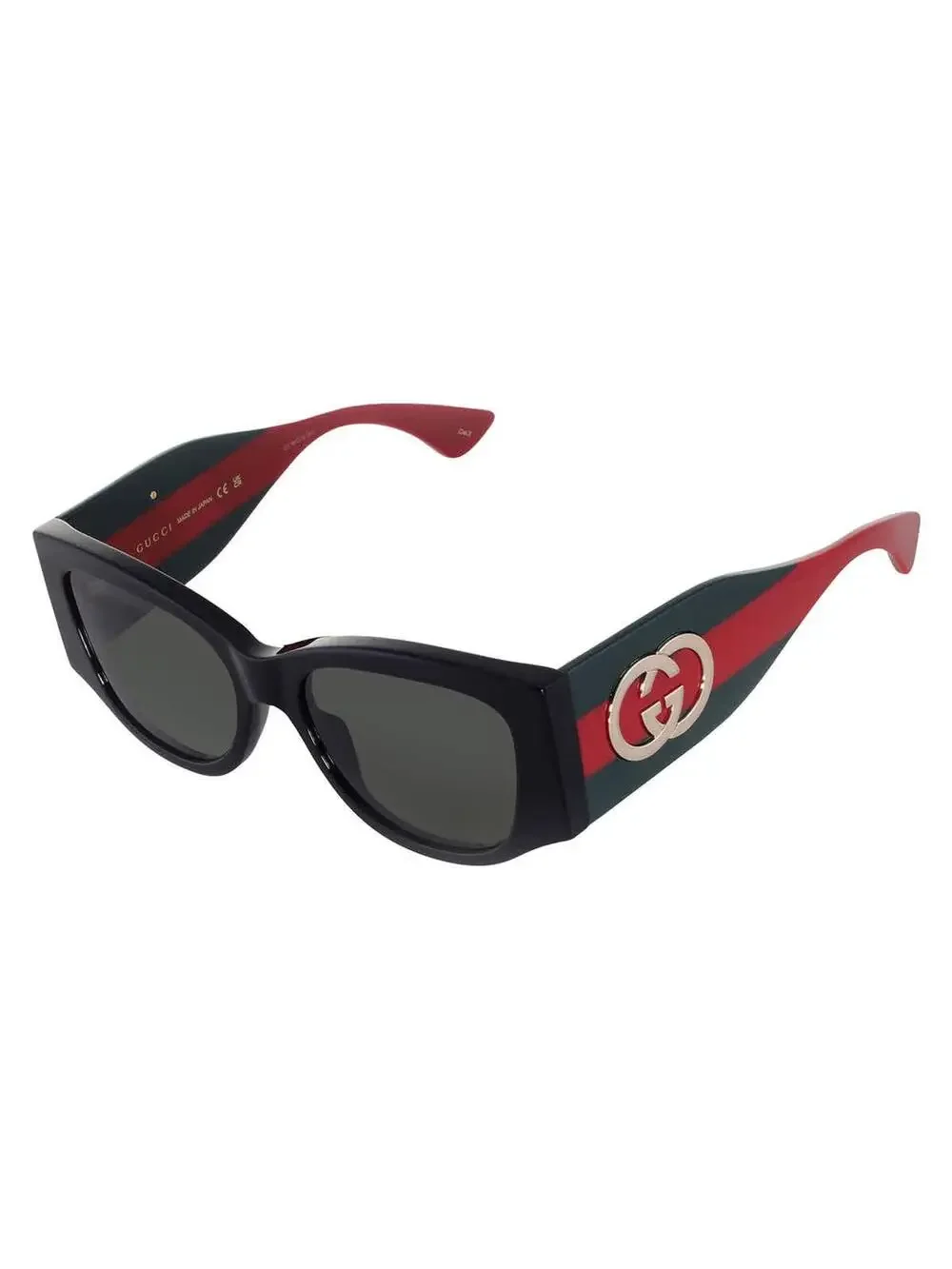 Gucci Grey Cat Eye Ladies Sunglasses 55 #265221G22B